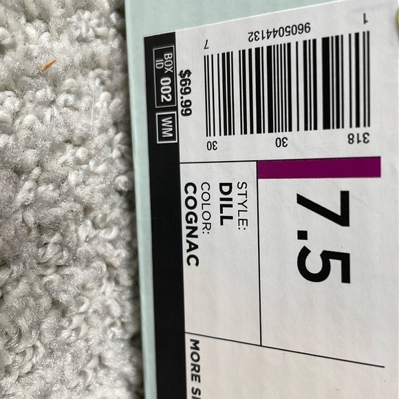 NWT SO Dill Cognac Slouch Top Soft Rounded Toe Stitch Detail Zip Fashion Boots - Picture 7 of 7